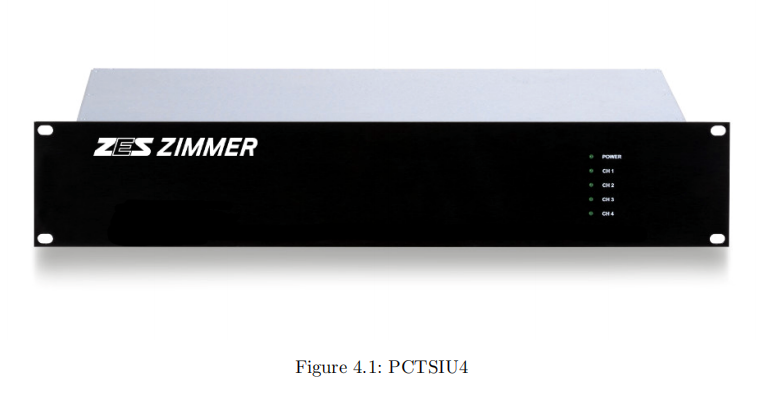 PCT 電流傳感器供電單元（PCTSIU4）